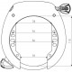 Abus Shield XPlus 5755 Rammelås